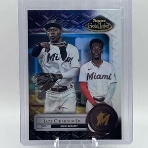 Jazz Chisholm‎ Jr. Class 1 2022 Topps Gold Label 83 MLB Miami Marlins